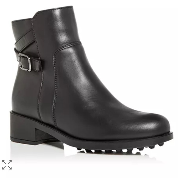 La Canadienne Women's Scorpio Waterproof Block Heel Booties Size 8 NWOB - Picture 1 of 16